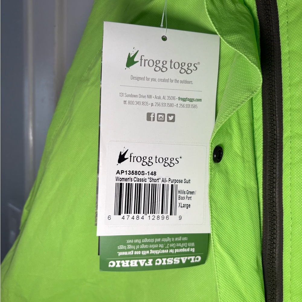 Frog Toggs Classic All-Purpose Rain Suit - Picture 5 of 8